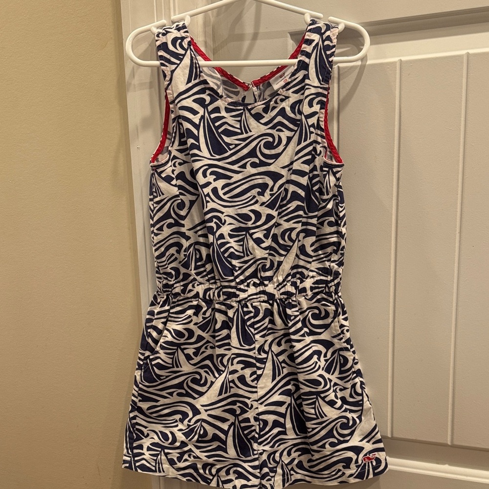 Vineyard Vines Blue and White Kids Bodysuit